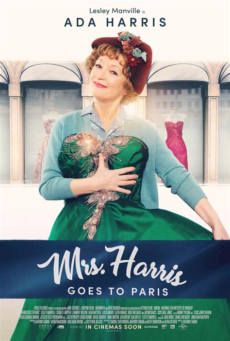 besetzung von mrs. harris und ein kleid von dior